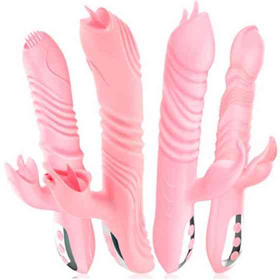 Вібратор з поступальними рухами і підігрівом Pretty Love "Leopold" - Вібратори Вінниця