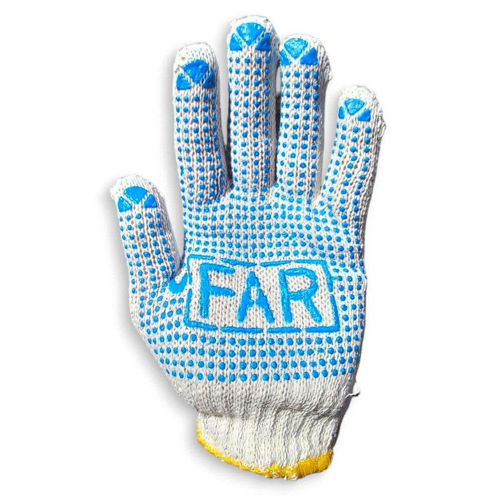 Рукавички господарські робітники FAR універсальні міцні для дому, дачі, городу та будівництва Харків - фото 2