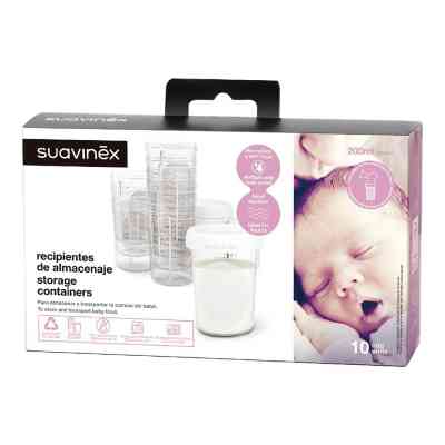 Контейнер для хранения продуктов Suavinex , молока, 10 шт (304594) Винница