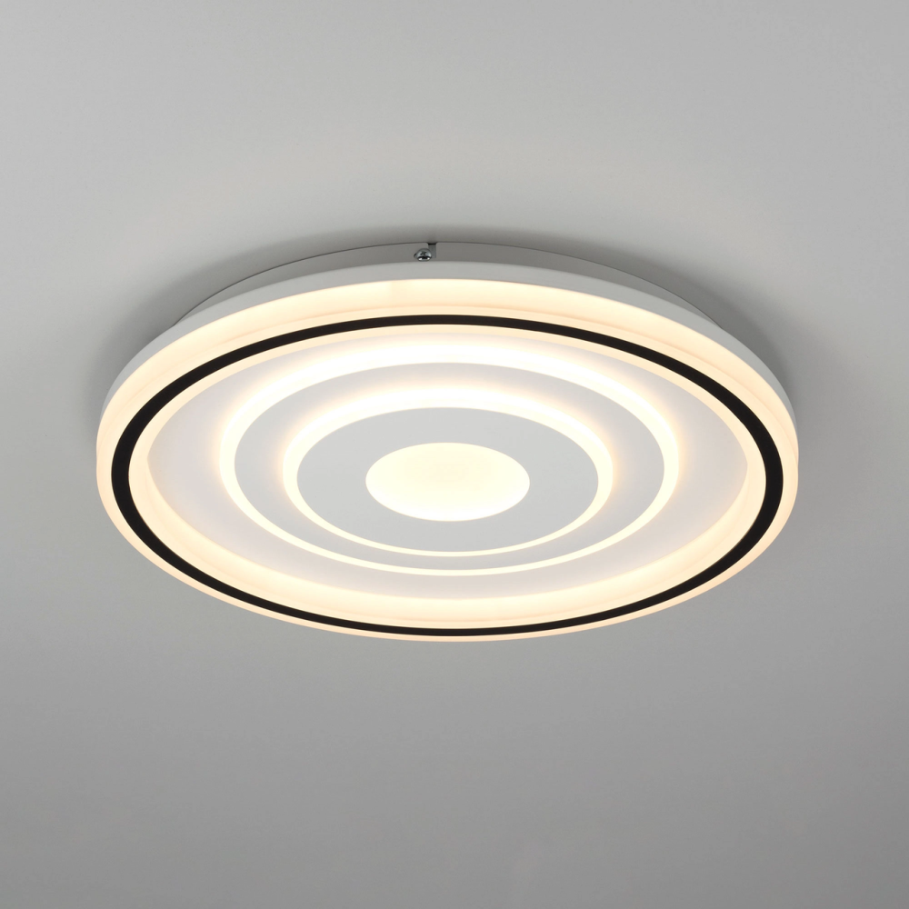 Светодиодная LED-люстра XD-064 60 Вт, Ø32 см, 3000–6000K, регулировка света, пульт ДУ, круглая Киев - изображение 9