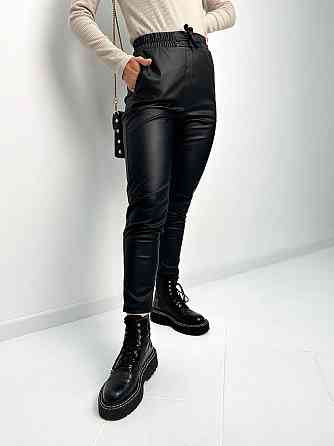 Теплі штани з екошкіри на хутрі "Richy" оптом | Норма Київ