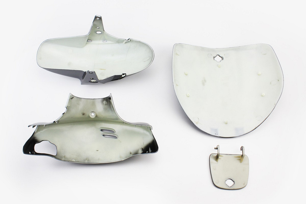 УЦІНКА Suzuki LET'S-I пластик - к-кт фарбовані 6 деталей, ЧОРНИЙ (див. фото) Киев - изображение 2