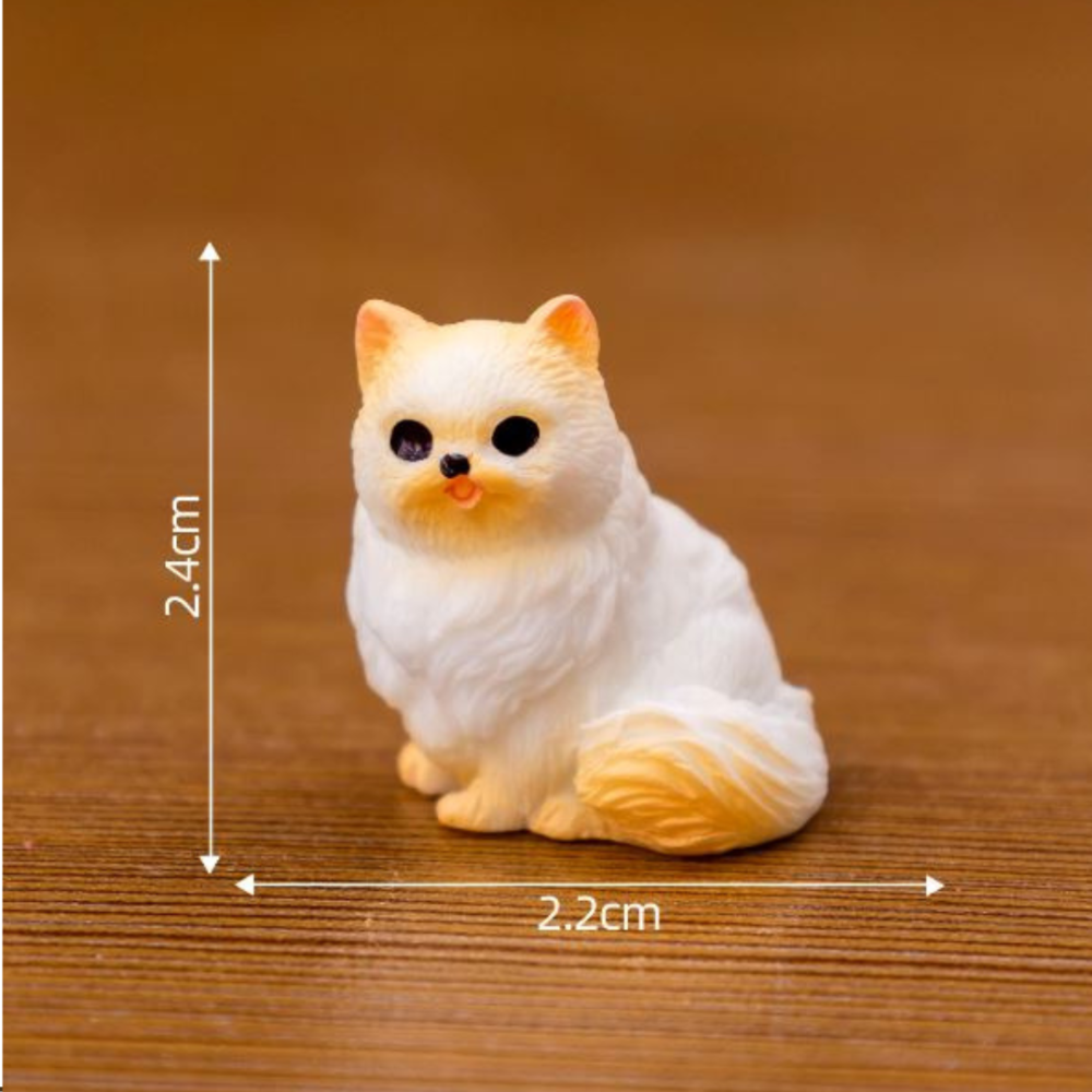 Фигурки котиков для миниатюры, моделирования, интерьерных композиций, флорариума. Разные породы Одесса - изображение 2