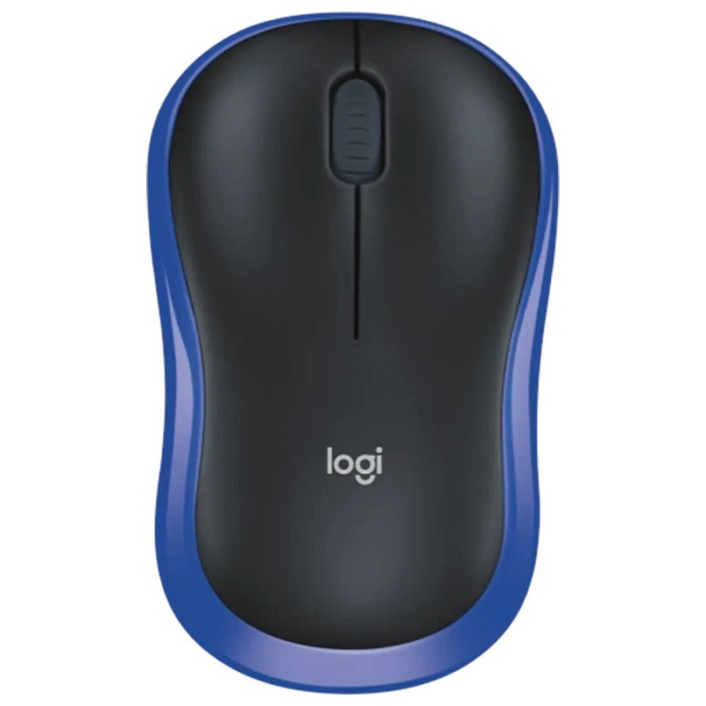 Миша бездротова Logitech M185 (910-002236) Blue USB ( 17375 ) Харків - фото 1