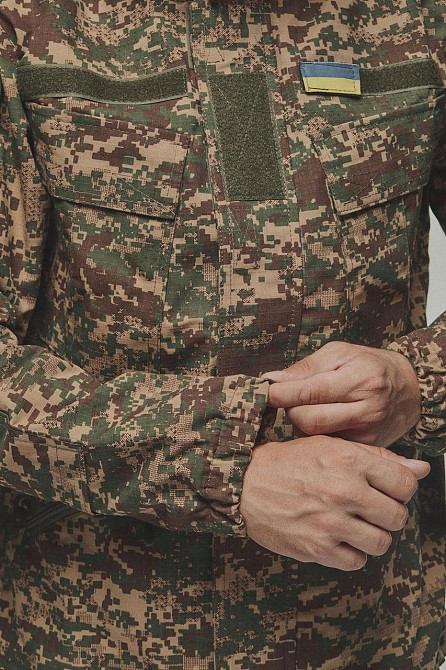 Армейская военная мужская куртка хищник полевая тактическая демисезонная ветрозащитная водостойкая Львов - изображение 8