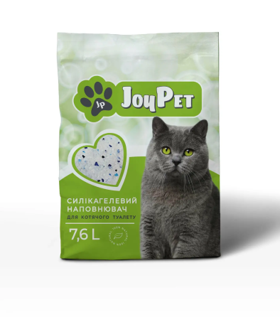 Силикагелевый наполнитель JoyPet (Джой Пэт) для кошачьих туалетов, 7.6 л Винница