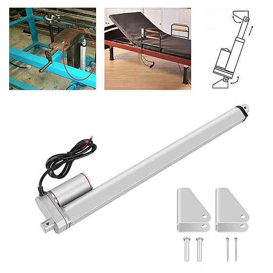 Линейный актуатор HY01, ход 800мм, усилие 100Н Киев