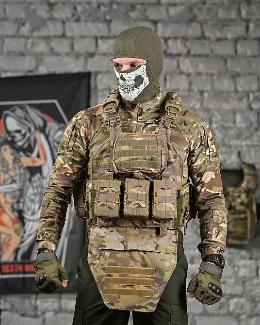 Плитоноска 4 точки скидання мультикам Attack з напашником Одеса - фото 2