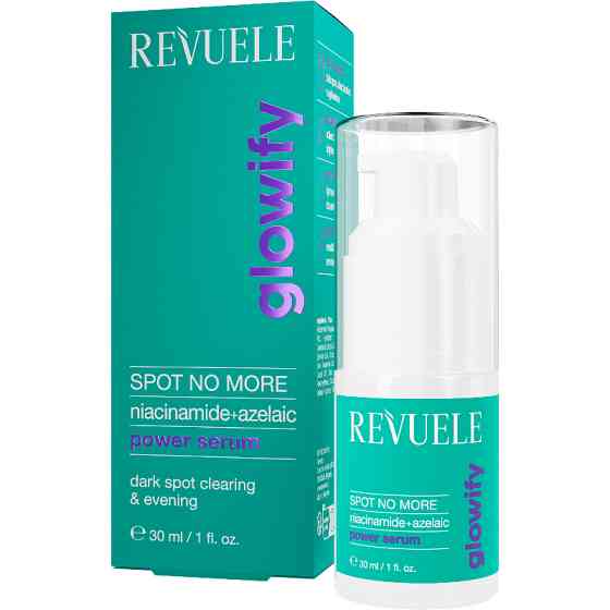 Сироватка з ніацинамідом та азелаїдом Spot No More Glowify Revuele 30 мл Київ