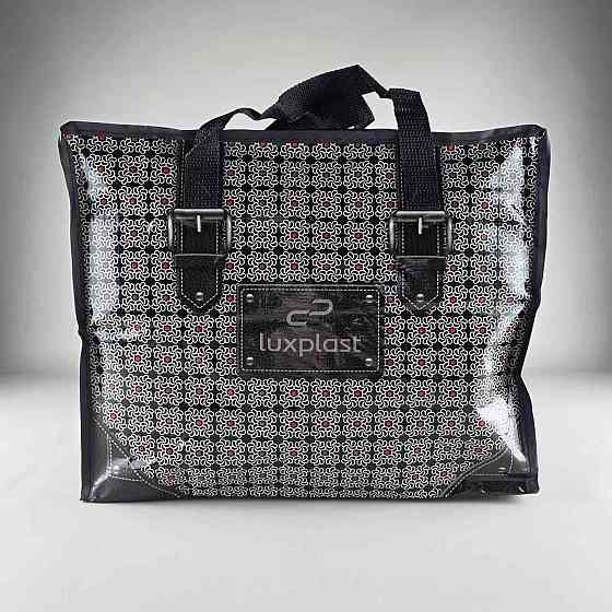 Полипропиленовая сумка на змейке  хозяйственная  с цветным рисунком №1 Медисон (1 шт) Харьков