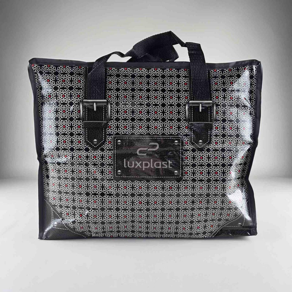 Полипропиленовая сумка на змейке  хозяйственная  с цветным рисунком №1 Медисон (1 шт) Харьков - изображение 1