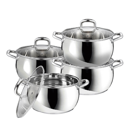 Набір каструль 8 предметів MR-3515-8 Maestro Житомир - изображение 2