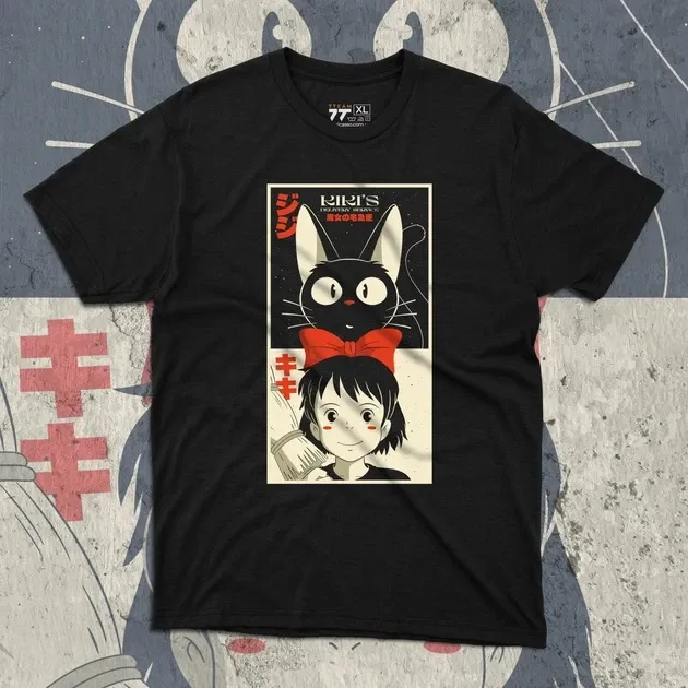 Футболка чоловіча з  принтом Kiki's Delivery Service Розмір 48 Anime0978 Дніпро - фото 1