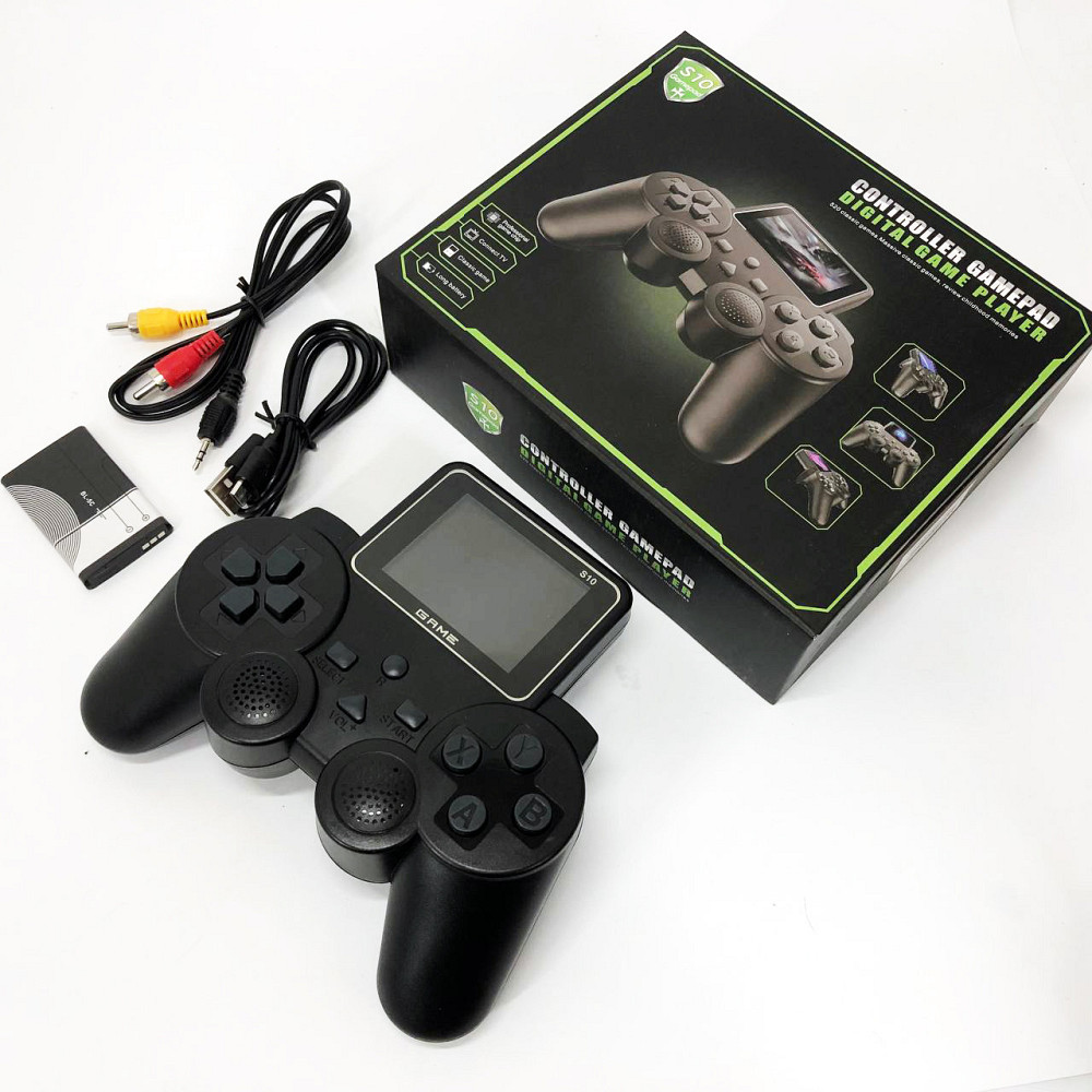 Портативна консоль з встановленими 1000 ігор S10, Консоль ігрова підключення SB-910 до телевізора Київ - фото 5