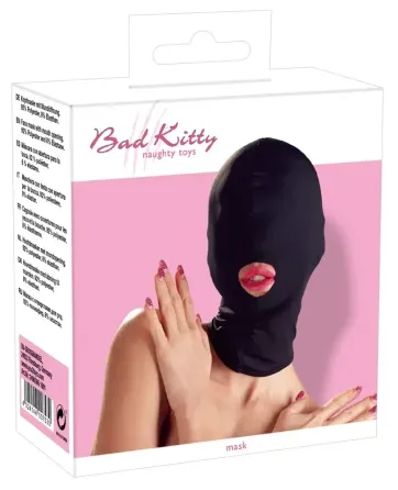 Маска закрита чорна Sex Aura Київ