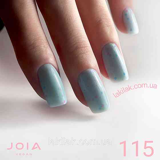 Гель-лак JOIA vegan 115, Puffy cupcake, mint, 6 мл Херсон