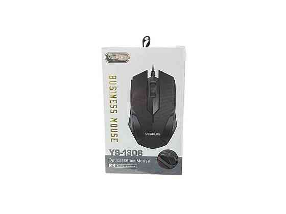 Мышка проводная YESPLUS-1306 черный ТМ YESPLUS Киев