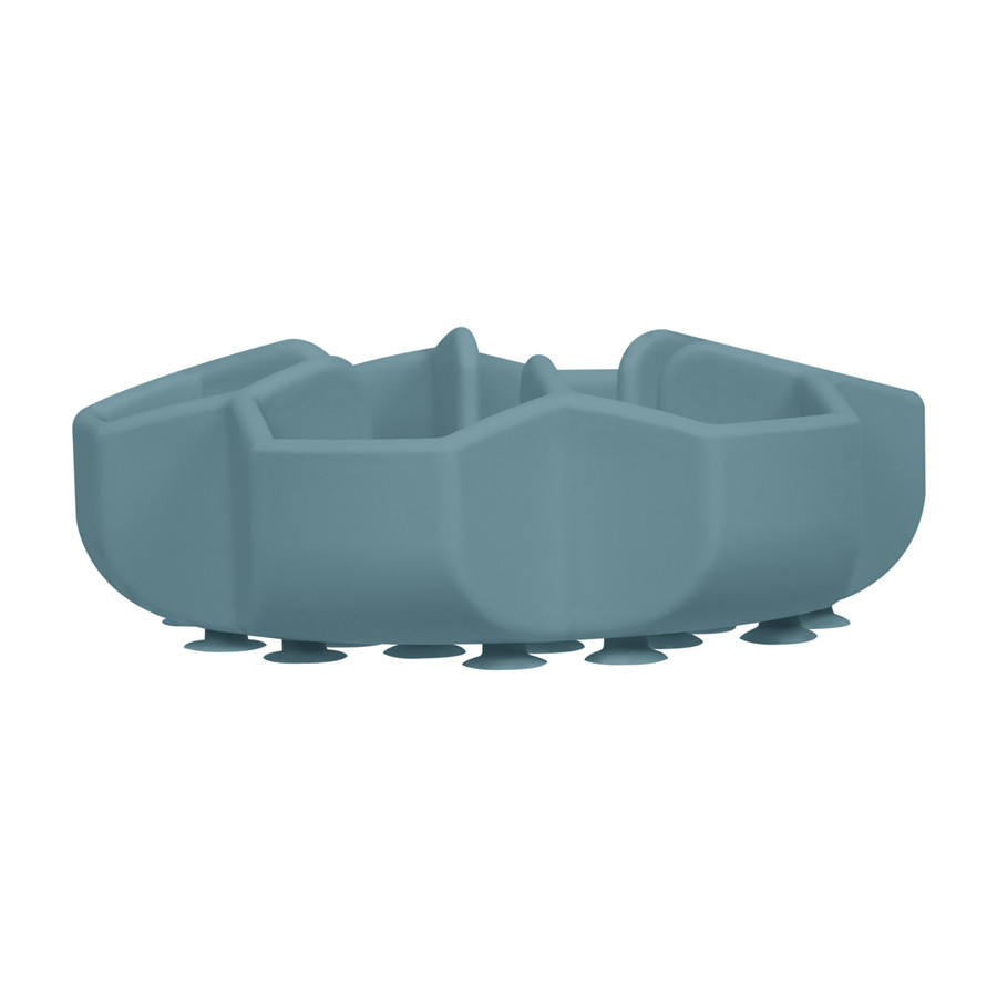 Миска для медленного питания WAUDOG Silicone, 750 мл, серый Киев - изображение 4