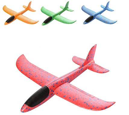 Самоліт планер з пінопласту 48 см Дніпро - фото 1