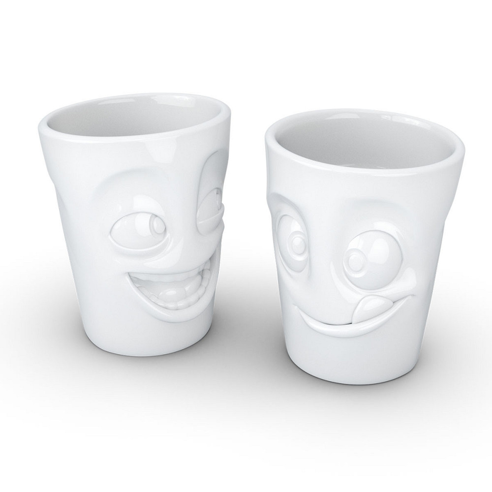 Набір з двох чашок Tassen "Сміх та Смакота" (350 мл), порцеляна Рівне - фото 6