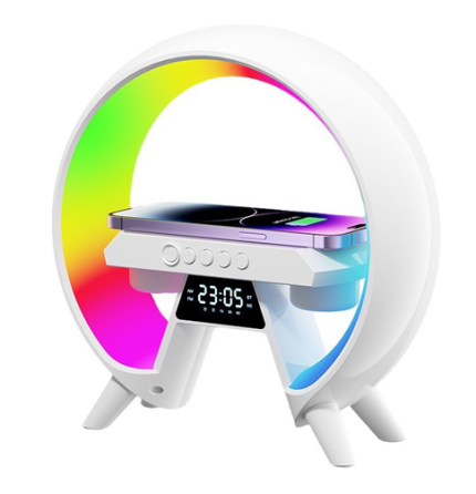 Настольная смарт лампа-ночник G-Smart XM-X63 с беспроводной зарядкой Днепр