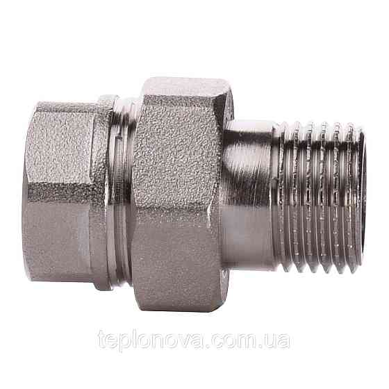 Сгон-американка прямой PROFESSIONAL 1 1/2″ НИКЕЛЬ QP160 Черновцы