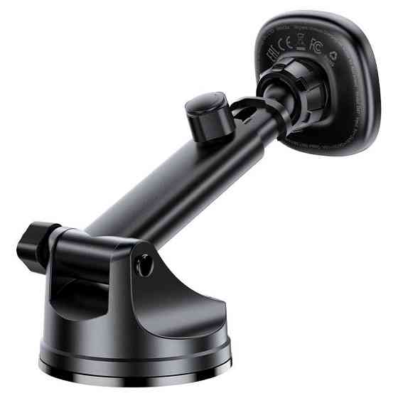 Автодержатель для телефона с БЗУ ACEFAST D47 magnetic wireless charging car holder for dashboard Black Киев