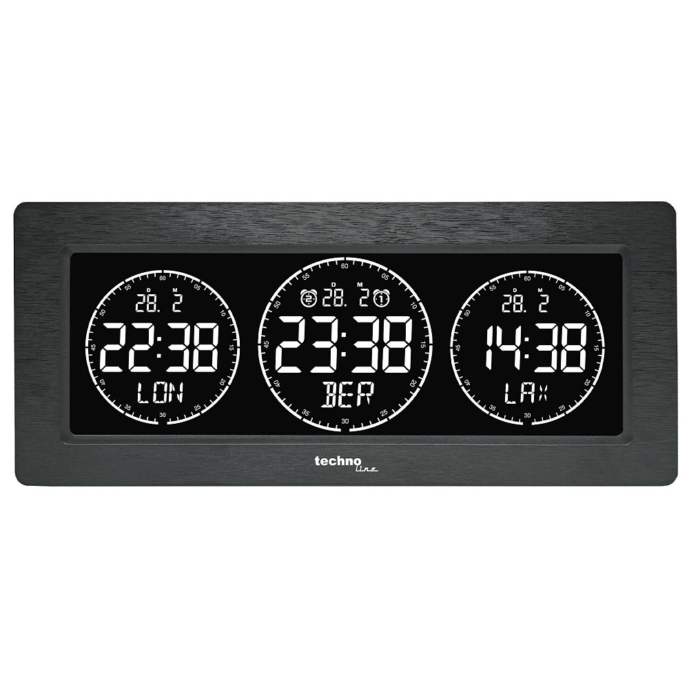 Часы настольные Technoline WT458 Black (WT458) Винница - изображение 4