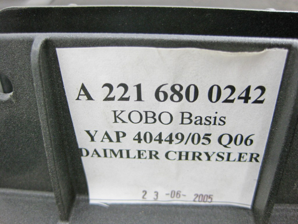 Mercedes-Benz  A2216800242 9F28 Підлога багажника передня частина S-Class W221 Одесса - изображение 10