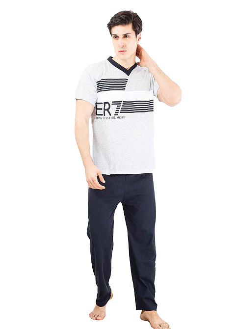 Піжама чоловіча штани та футболка R 2100 XL Київ - фото 1