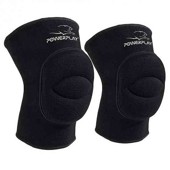 Наколінники PowerPlay PP-8000 Elastic Knee Support (пара) чорні L Кам'янське