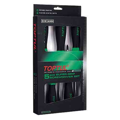 Набір викруток TOPTUL 5 од. GAAE0504 Одеса