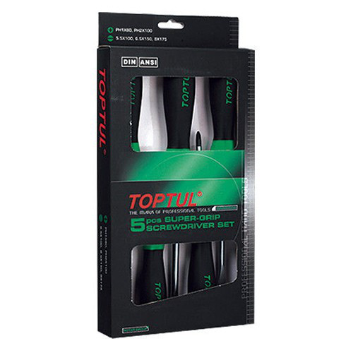 Набор отверток TOPTUL 5 ед. GAAE0504 Одесса - изображение 1