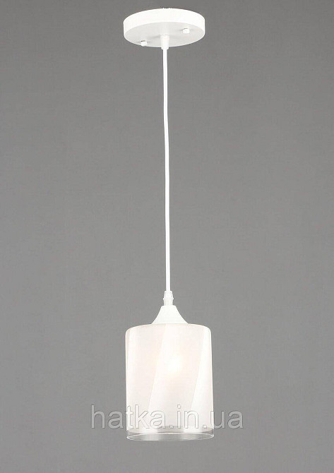 Підвіс на 1 плафон VALESO N6753/1H E27 Білий N6753/1H Київ - фото 1