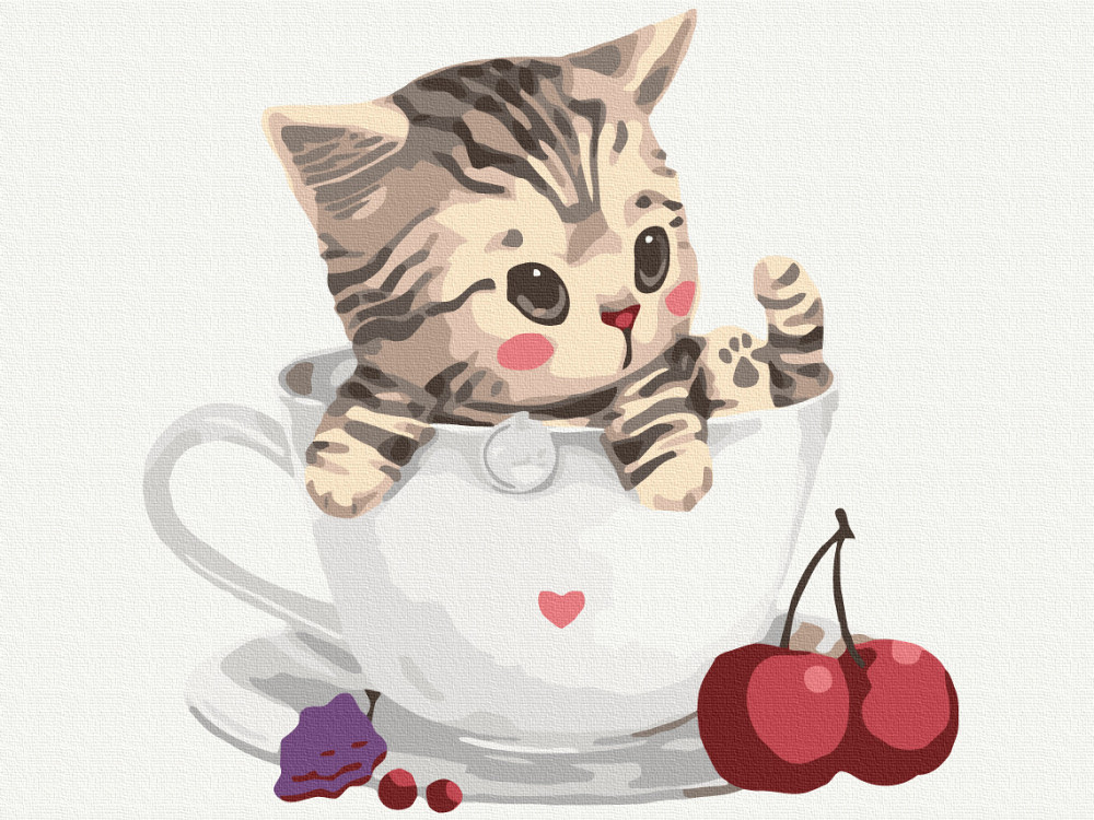 Котик у чашці Київ - фото 1