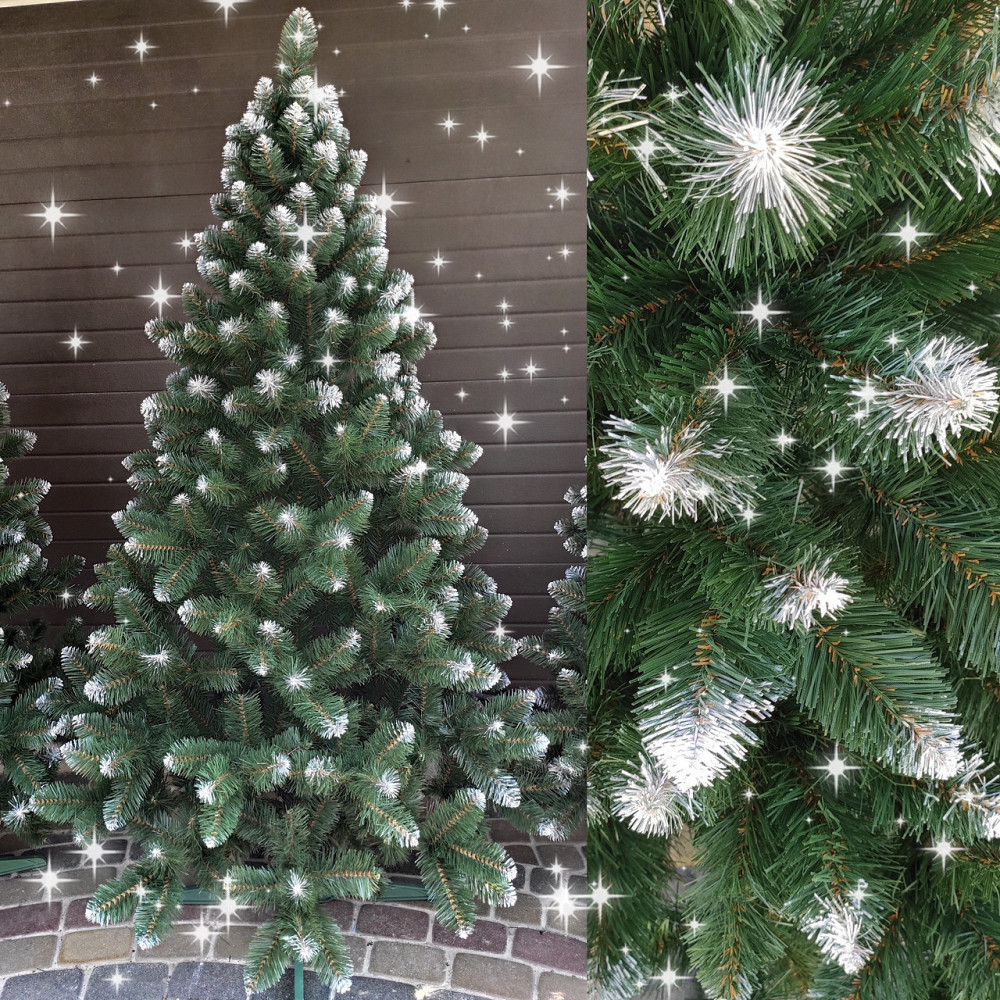 Елка искусственная новогодняя «Снежная Королева» с белыми кончиками 1-3 м 2.5 Киев - изображение 1