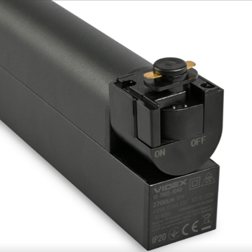 LED Світильник трековий 30W 4100К 220V VL-TR05-304B Videx Житомир
