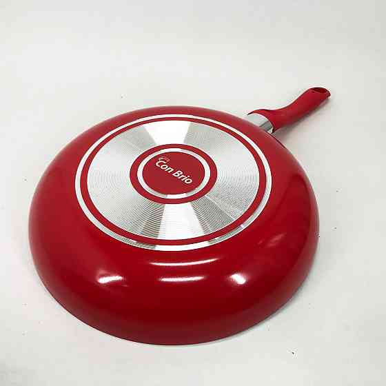 Сковорода для варіння Con Brio СВ-2814 28 см, Довговічні сковорідки, Легка у використанні сковорода MA-83 Івано-Франківськ