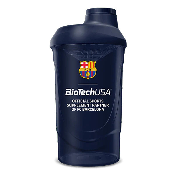 Shaker FC Barcelona BiotechUSA 600ml  (Blue) Луцьк - фото 1