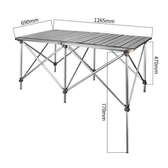 Подвійний складний стіл BRS-Z32 Киев