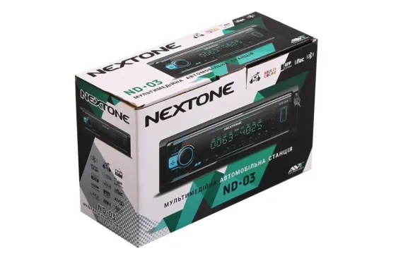 Автомагнітола «Nextone» ND-03 RGB BT/USB Charge/MicroSD/ISO/дод. розєм /Eway Link Вінниця