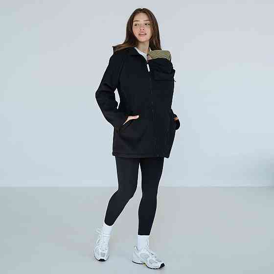 Слінгокуртка, куртка для вагітних Softshell 3 в 1 Неро Київ