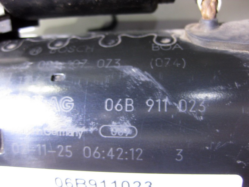 VAG  06B911023 Стартер без втягуючого реле VAG Audi A4/Avant A6/S6/Avant quattro VW Passat (B5) SKODA Superb Одесса - изображение 3