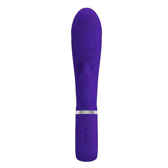 Ребристый вибратор Pretty Love - Prescott Purple, BI-014635-3 Sex Aura Киев