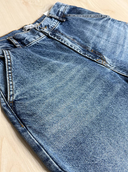 Джинси жіночі It’s Basic 2952-4 skater baggy банани з косими кишенями світло-сині, світло-синій, 36, 36, 75 см, 106 см Київ - фото 5