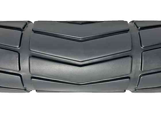 Масажний ролик EasyFit Rover 33 см Чорний Коломия