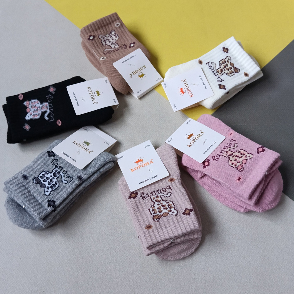 Носки теплые для девочек на 2-3 годика. Киев - изображение 4