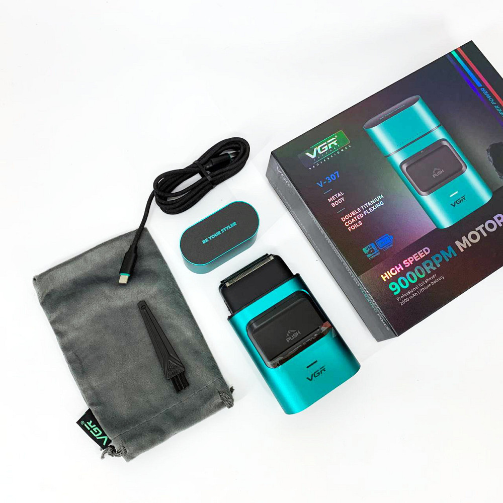 Хороші електричні бритви для гоління VGR V-307 Бездротова машинка для стрижки дому WG-99 Івано-Франківськ - фото 4