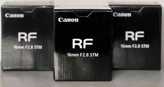Широковугловий Об'єктив: Canon RF 16 mm. F/2.8 STM (5051C005) Київ