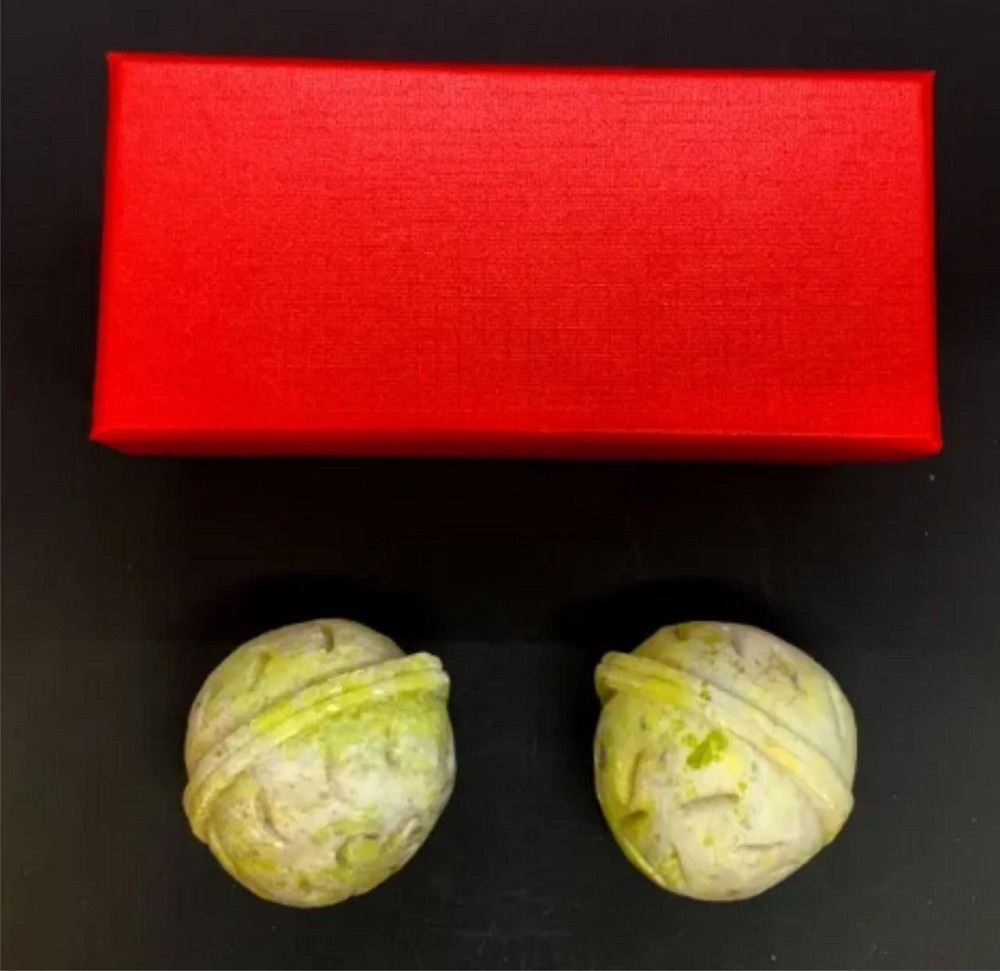 Кулі масажні нефритові у футлярі Горіхи Київ - фото 5